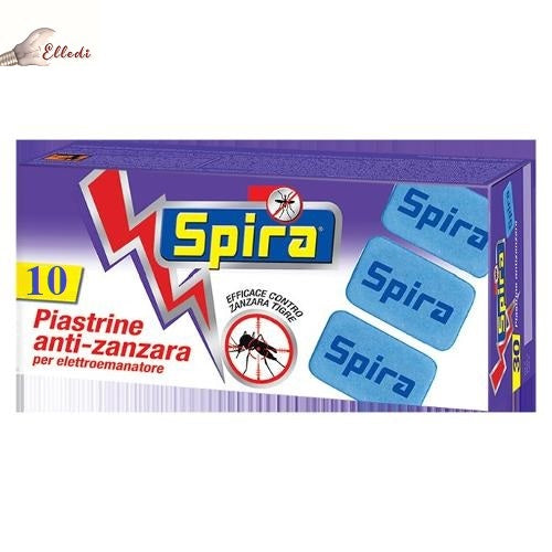 SPIRA PIASTRINE ANTI ZANZARA 10 PZ