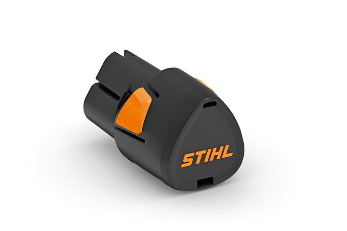 Batteria AS 2 per potatore GTA 22. Batteria da 10,8 V leggera, compatta e potente. Compatibile con tutti i prodotti da 10,8 V del sistema AS di STIHL (non per HSA 25). Energia batteria 28 Wh 1. Peso 0,2 kg.