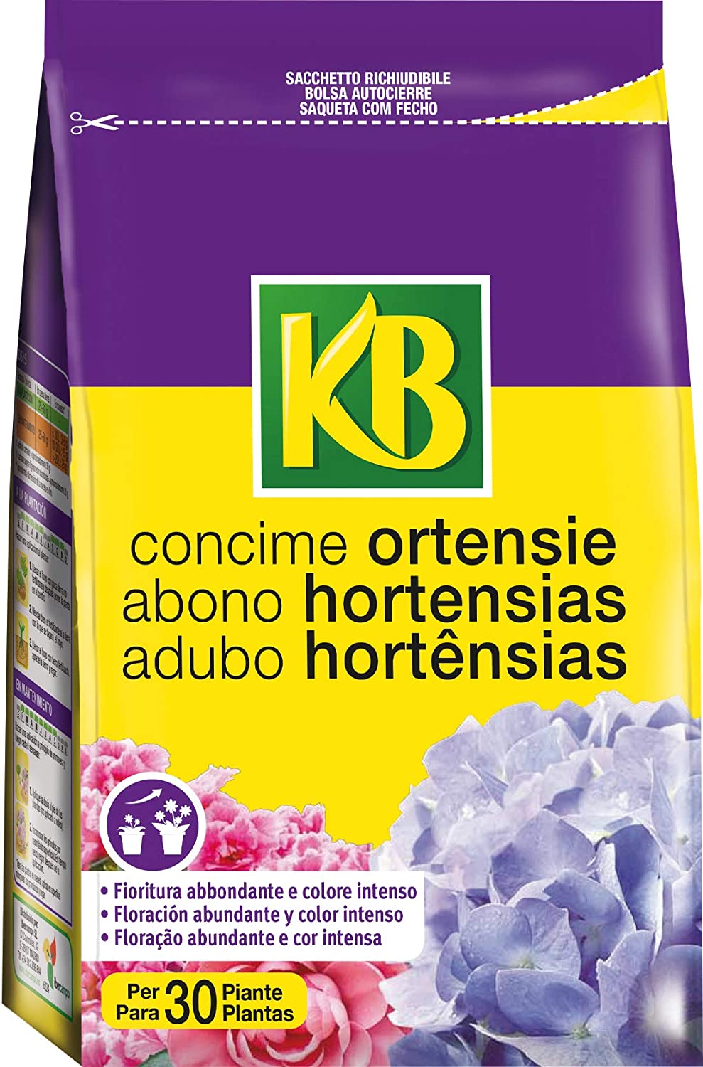 KB CONCIME GRANULARE ORTENSIE 850 G