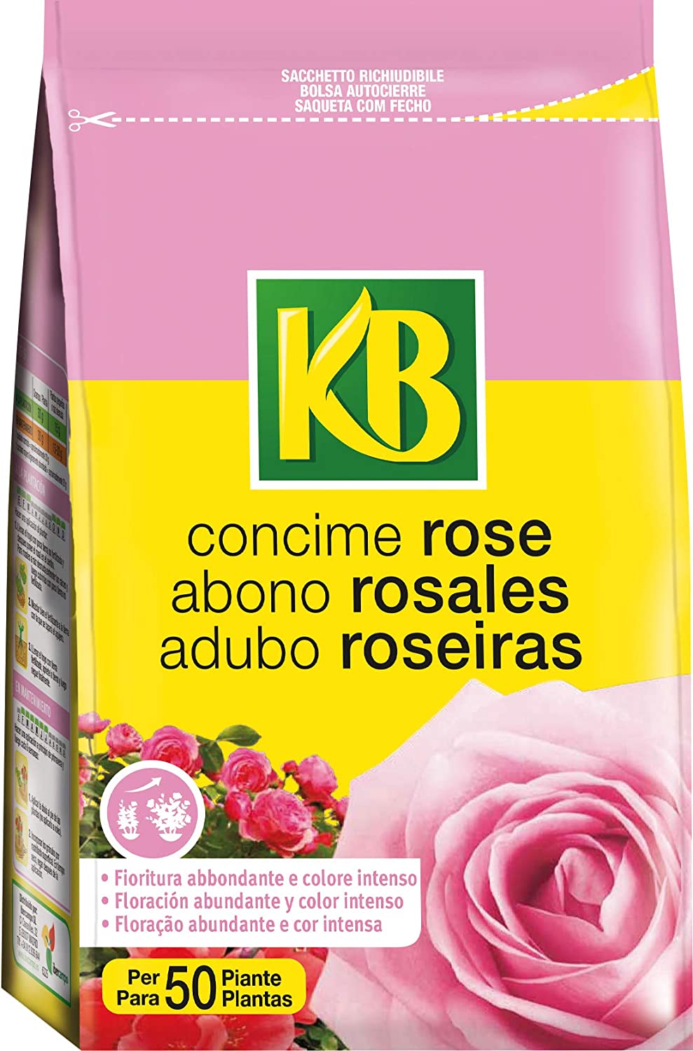 KB CONCIME GRANULARE PER ROSE, 800 G