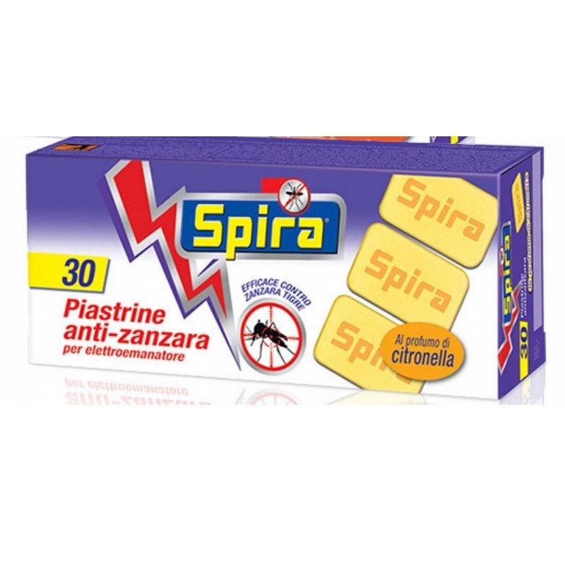 SPIRA PIASTRINE ANTIZANZARA 30 PZ