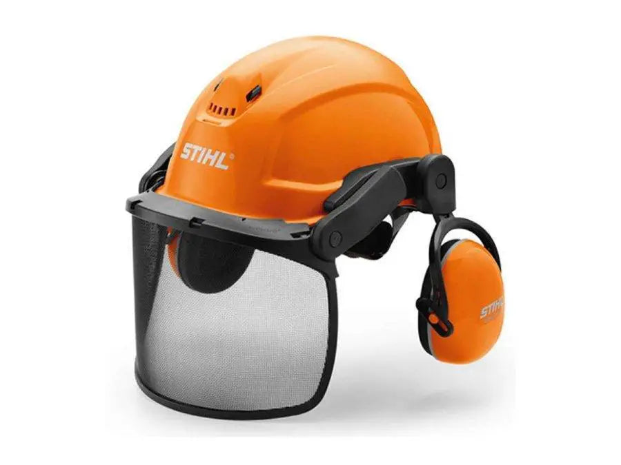 Каска штиль. Каска Stihl. Каска с наушниками. Сетка на каску. Каска с щитком.